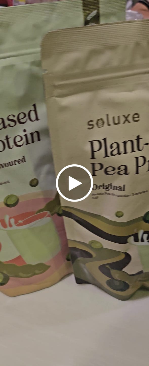 Customer video review of Pea Protein Isolate - High Fibre (Unflavoured)
