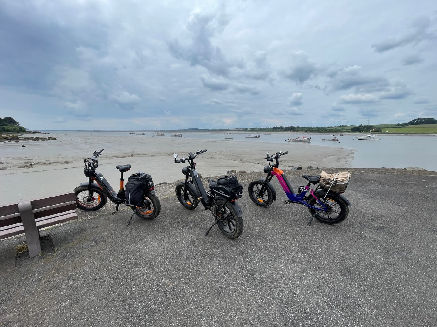 Customer photo review of Vakole Waterproof Bike Rack Bag With Large Capacity (17-35L)