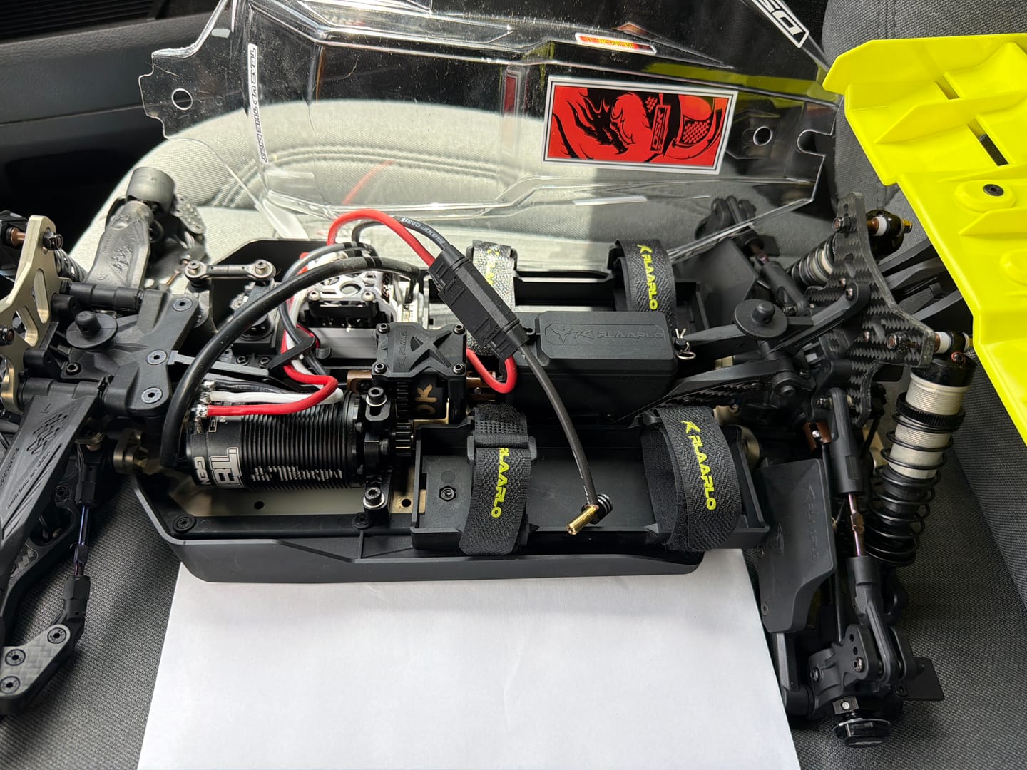 Customer photo review of Rlaarlo 1/8 4WD Buggy Dragon Scale Knight | DSK KIT