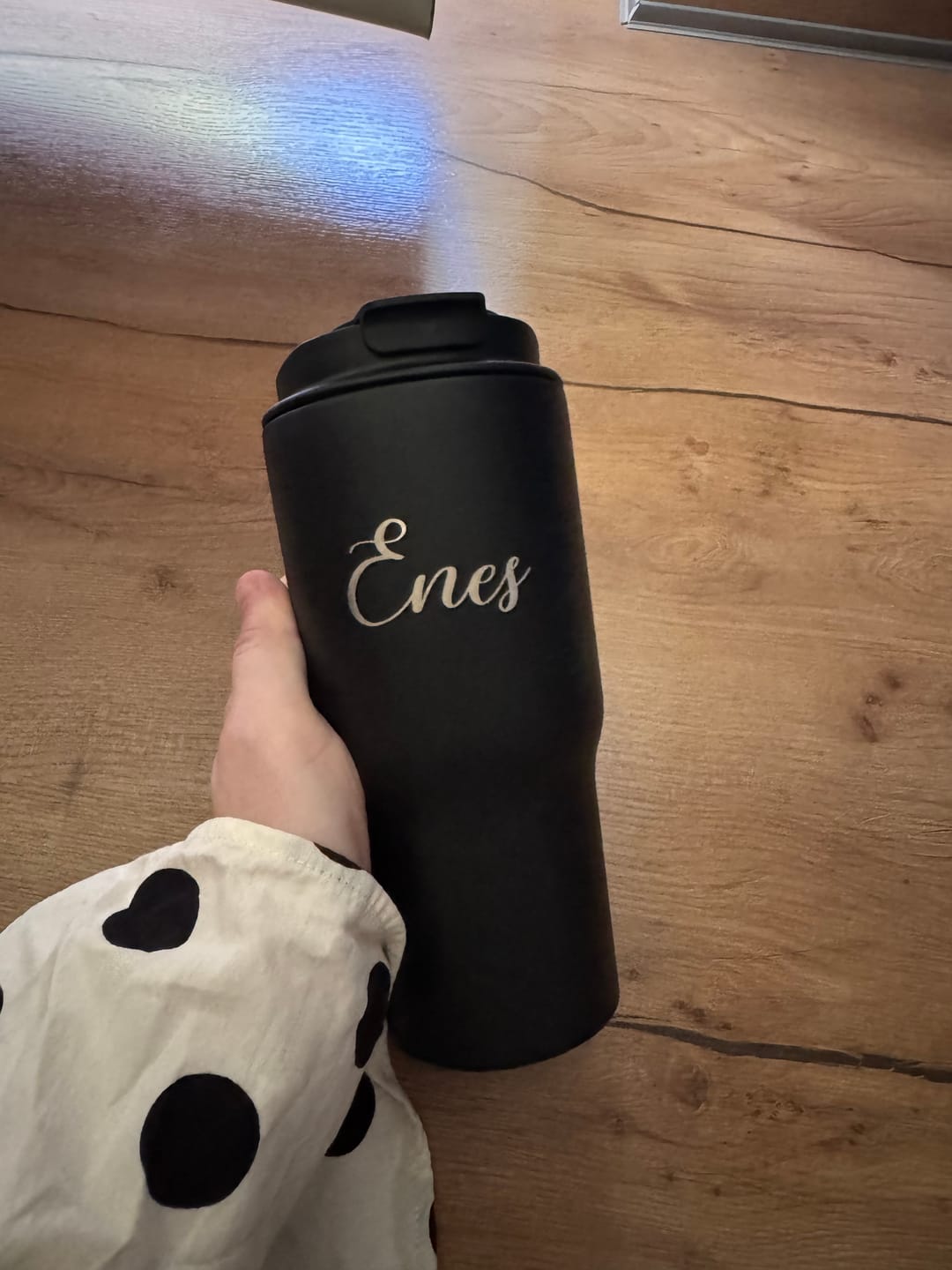 Customer photo review of Mein Thermobecher - Personalisierter Thermo Kaffeebecher mit edler Gravur