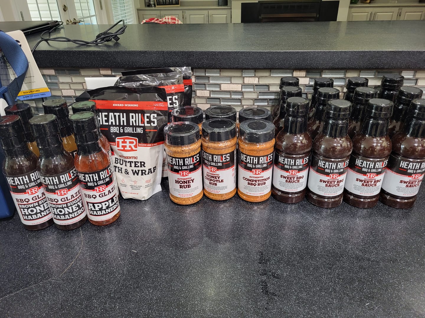 Customer photo review of Pineapple Habanero BBQ Glaze