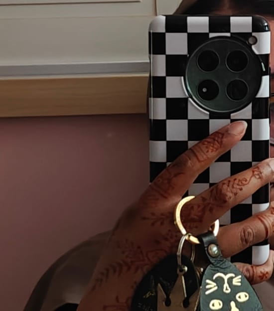 Customer photo review of Classic Check - Tough Phone Case