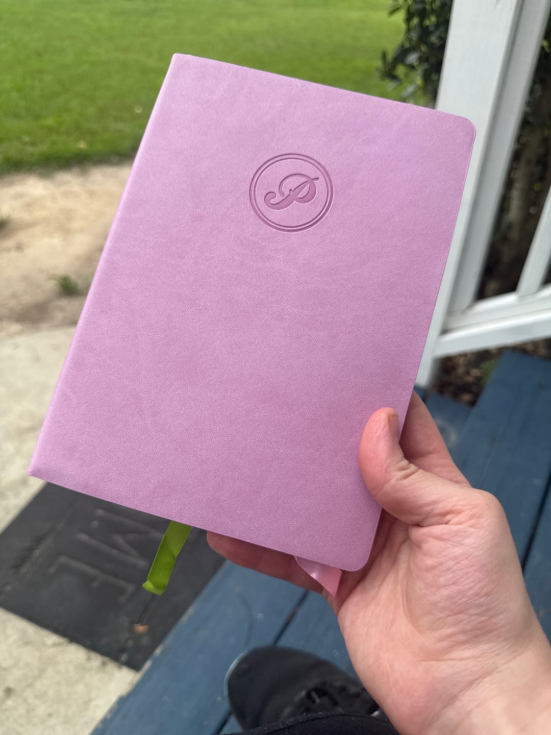 Customer photo review of Passion Journal - Dreamy Periwinkle