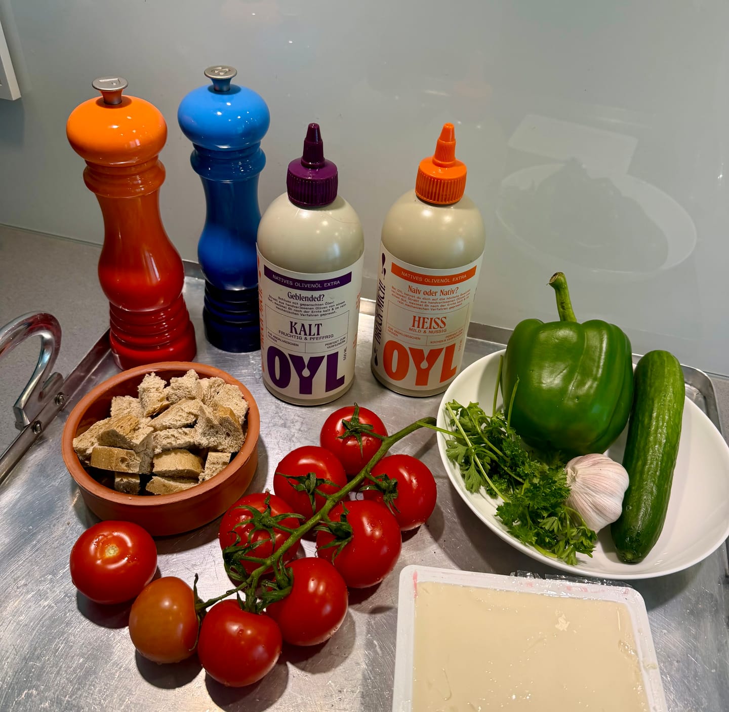 Customer photo review of OYL Olivenöl Duo - HEISS & KALT
