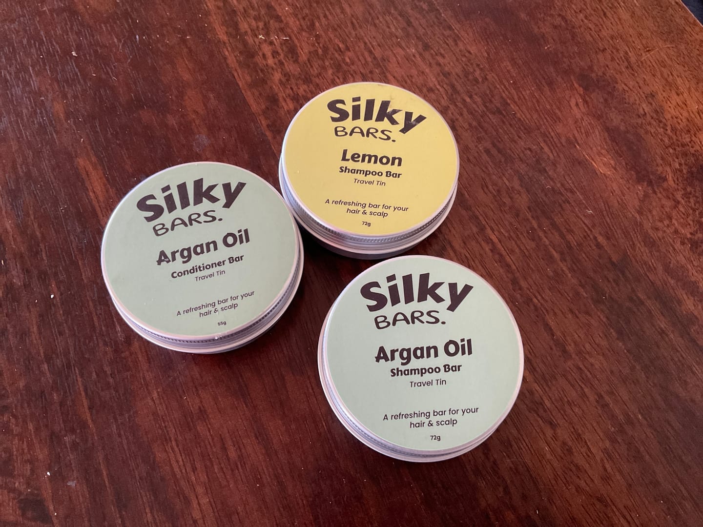 Customer photo review of Argan Oil Shampoo & Conditioner Anti Frizz Bundle