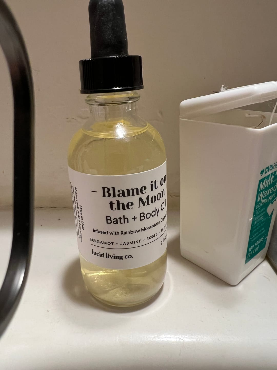 Customer photo review of Blame it on the Moon Bath & Body Oil