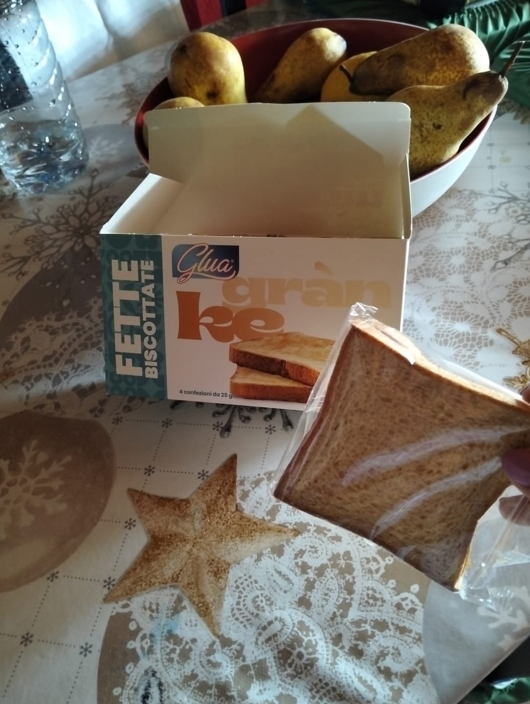 Customer photo review of Fette biscottate proteiche