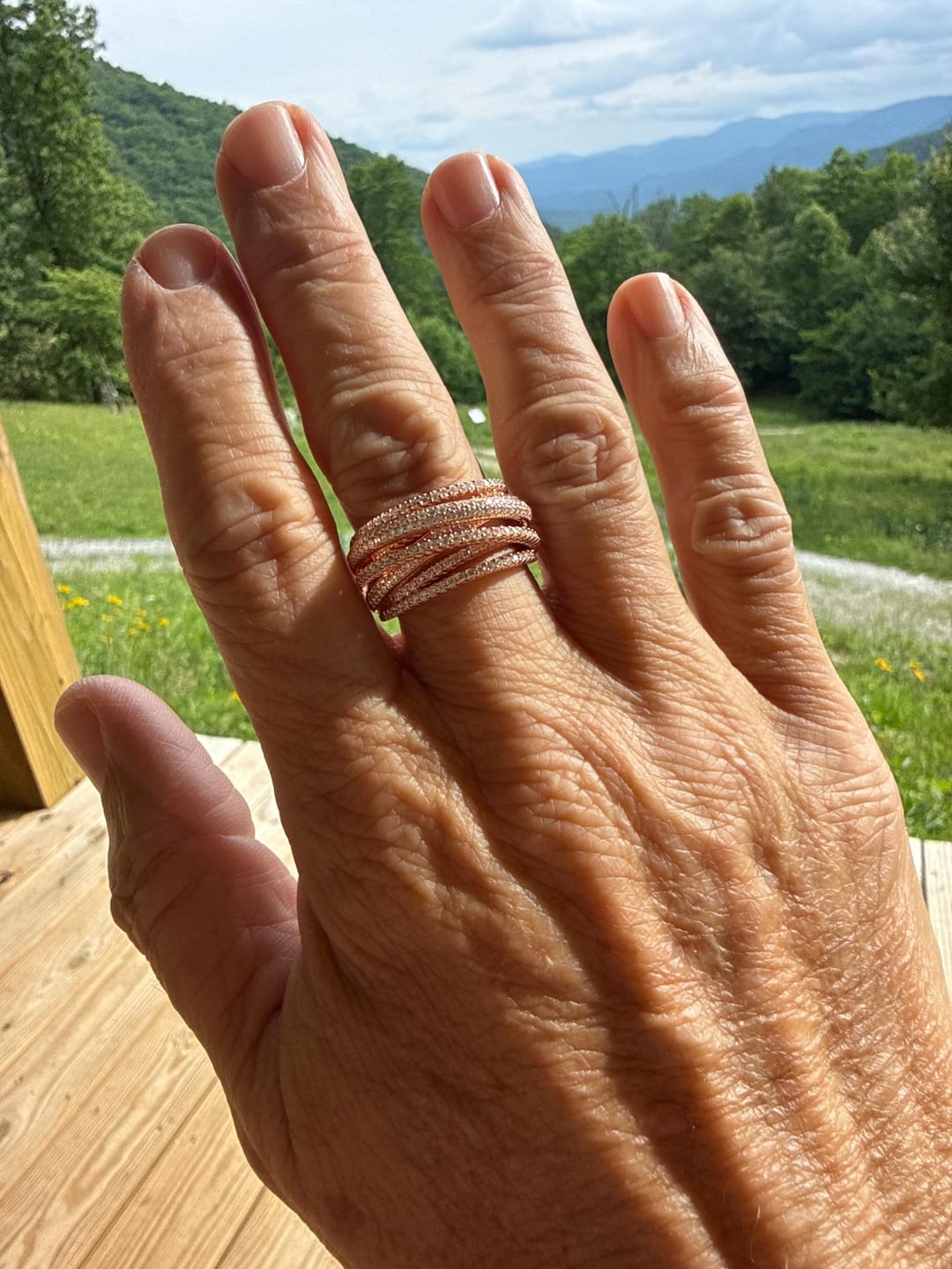 Customer photo review of Crosslight Ring