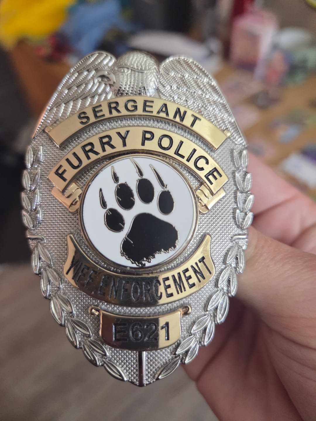 Customer photo review of Customizable Badge BA30