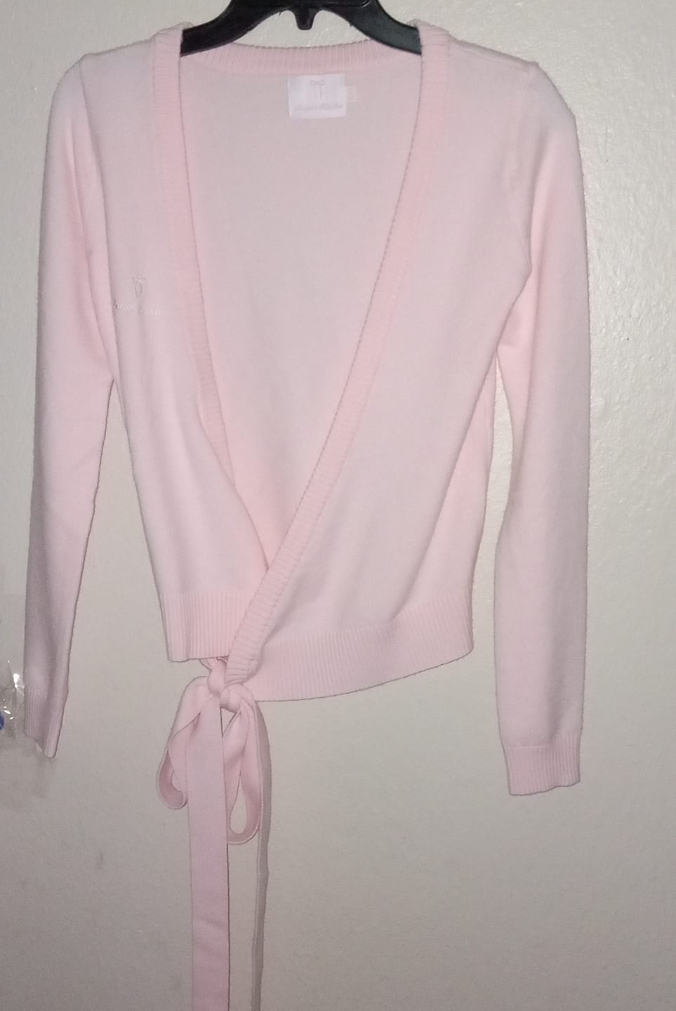 Customer photo review of Ballet Knit Wrap Cardigan