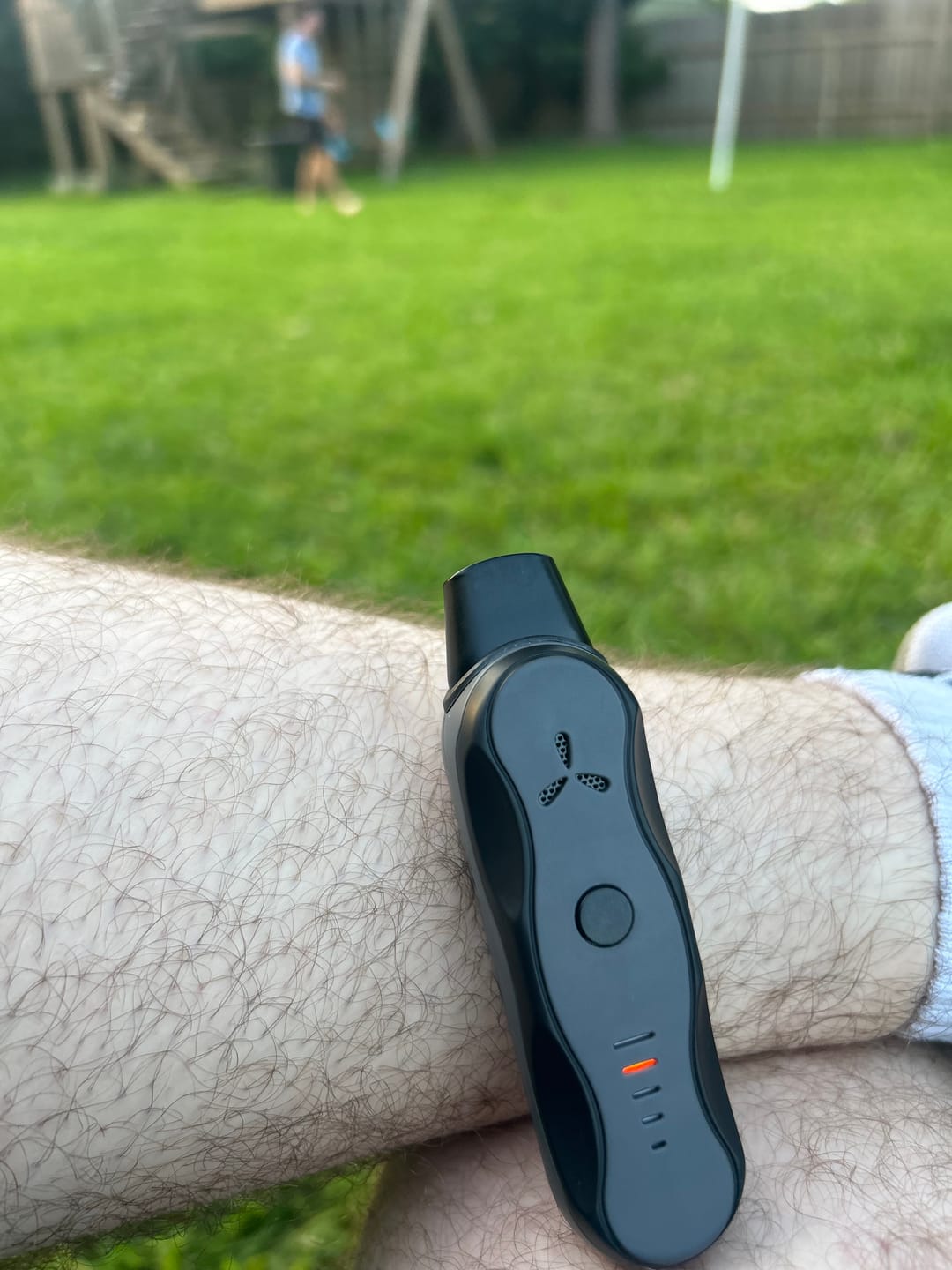 Customer photo review of XS GO VAPORIZER | Dry Herb – Ultra-Portable Vape – Ergonomic Design, Built-in Tools for Easy Use
