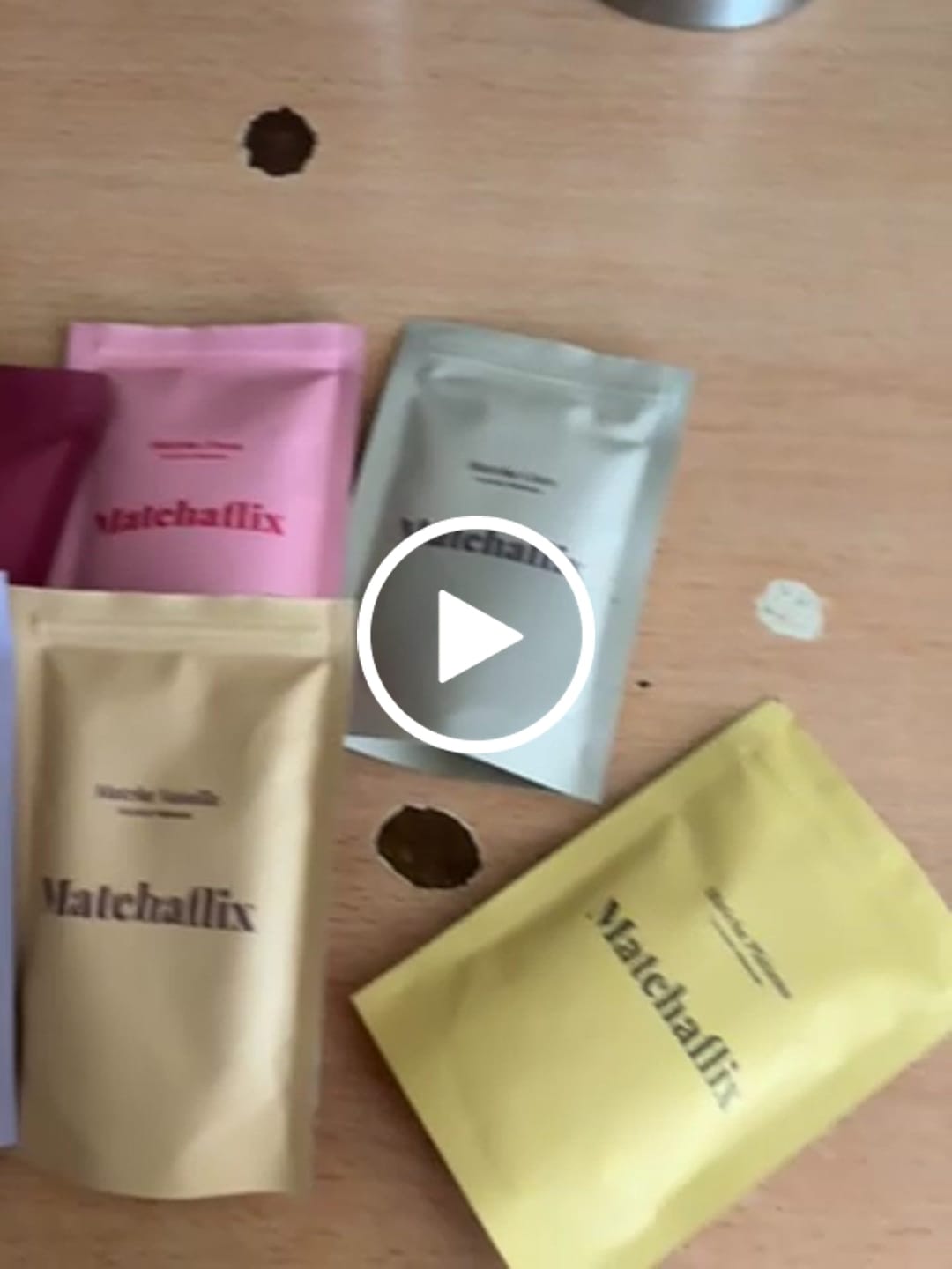 Customer video review of Pack Té Matcha Sabores Premium 100% Degustación