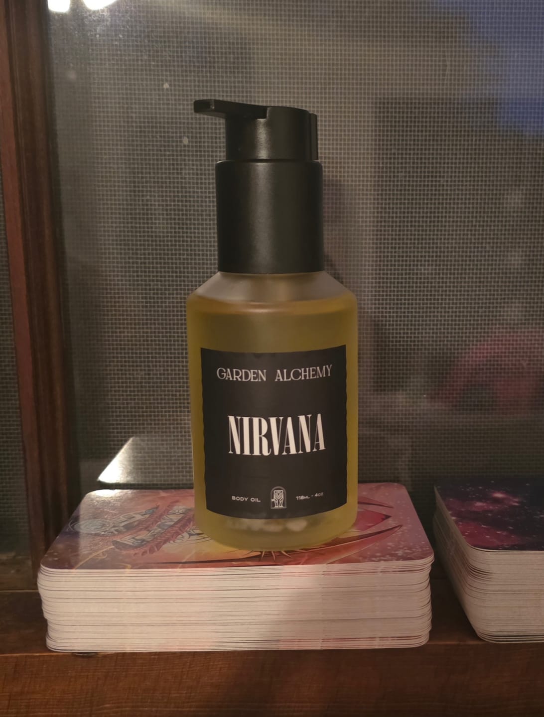 Customer photo review of NIRVANA (SALT WATER VANILLA)BODY OIL (new)