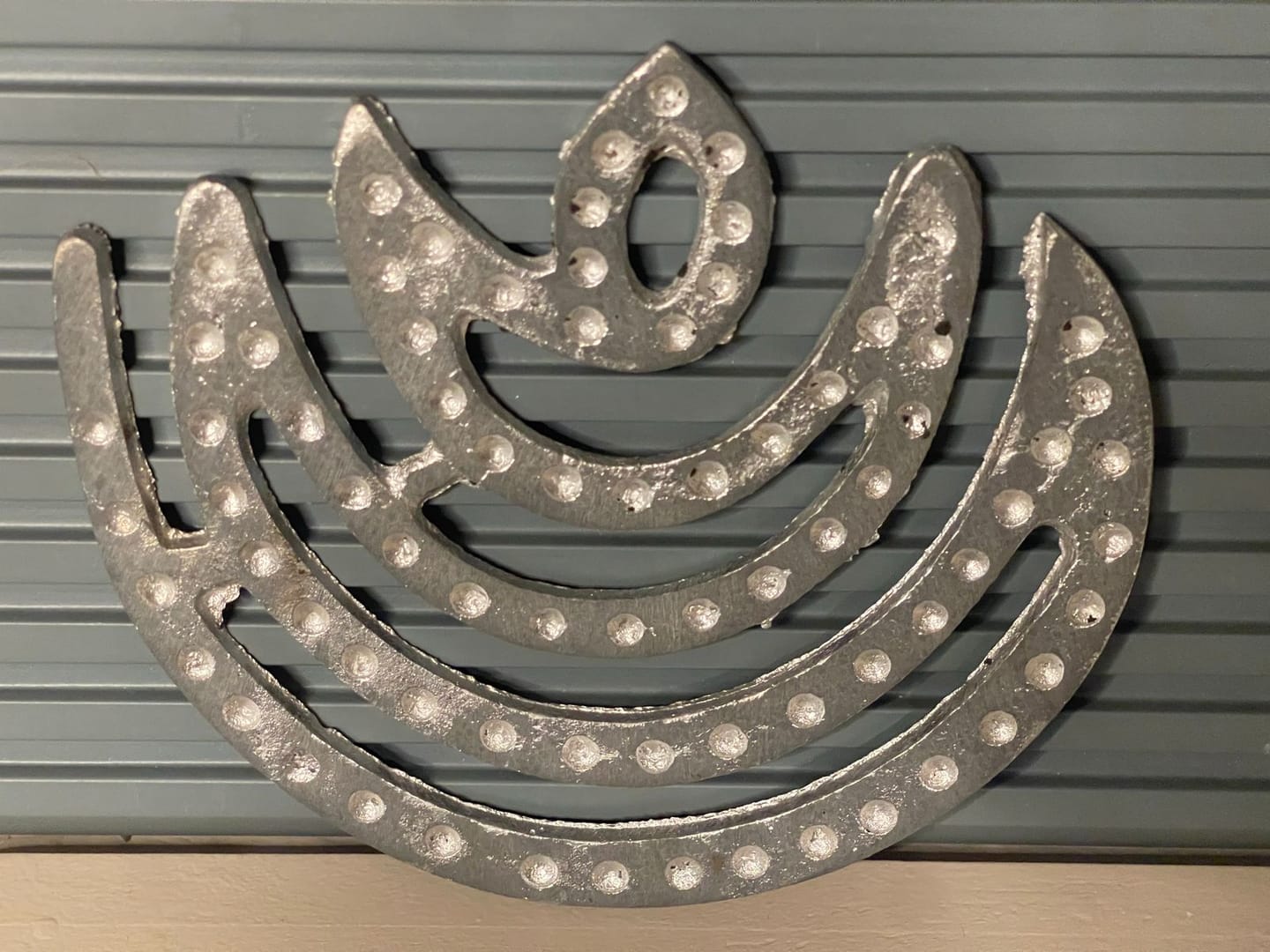 Customer photo review of Zinc Moon Helix – Vastu Remedy for North-East Direction Correction | Water Element Harmony | 4 & 6 Inch