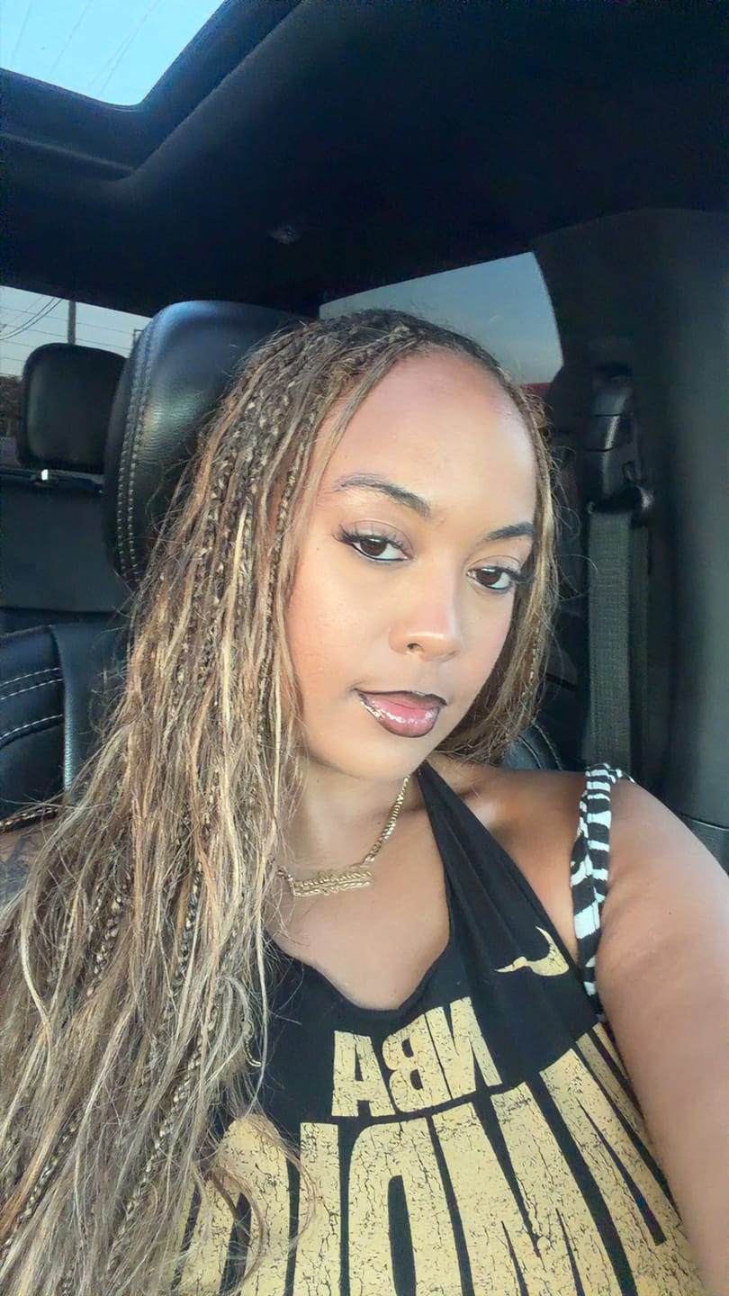 Customer photo review of #27/#30/#613 Mix Color Blend Body Wave Bulk Human Braiding Hair