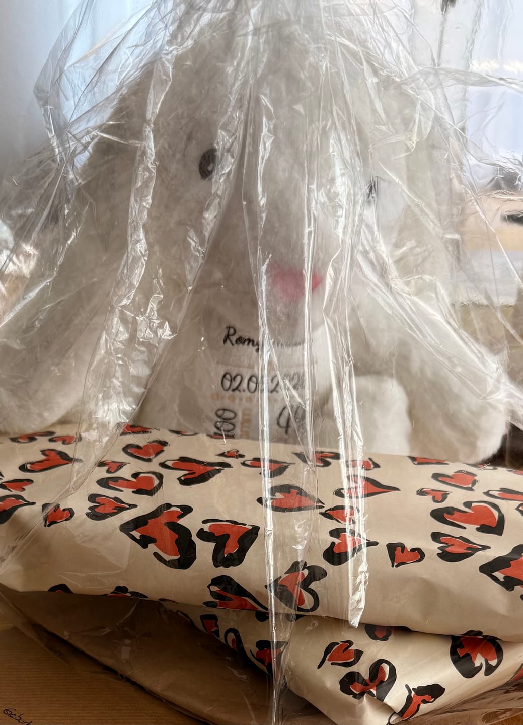Customer photo review of Hasi - Kinder-Stoffhase