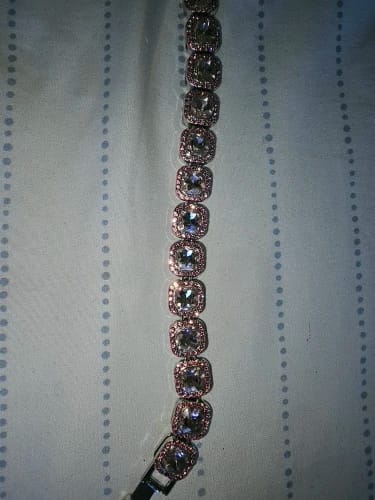 Customer photo review of ROSY BRACELET STACK & NECKLACE