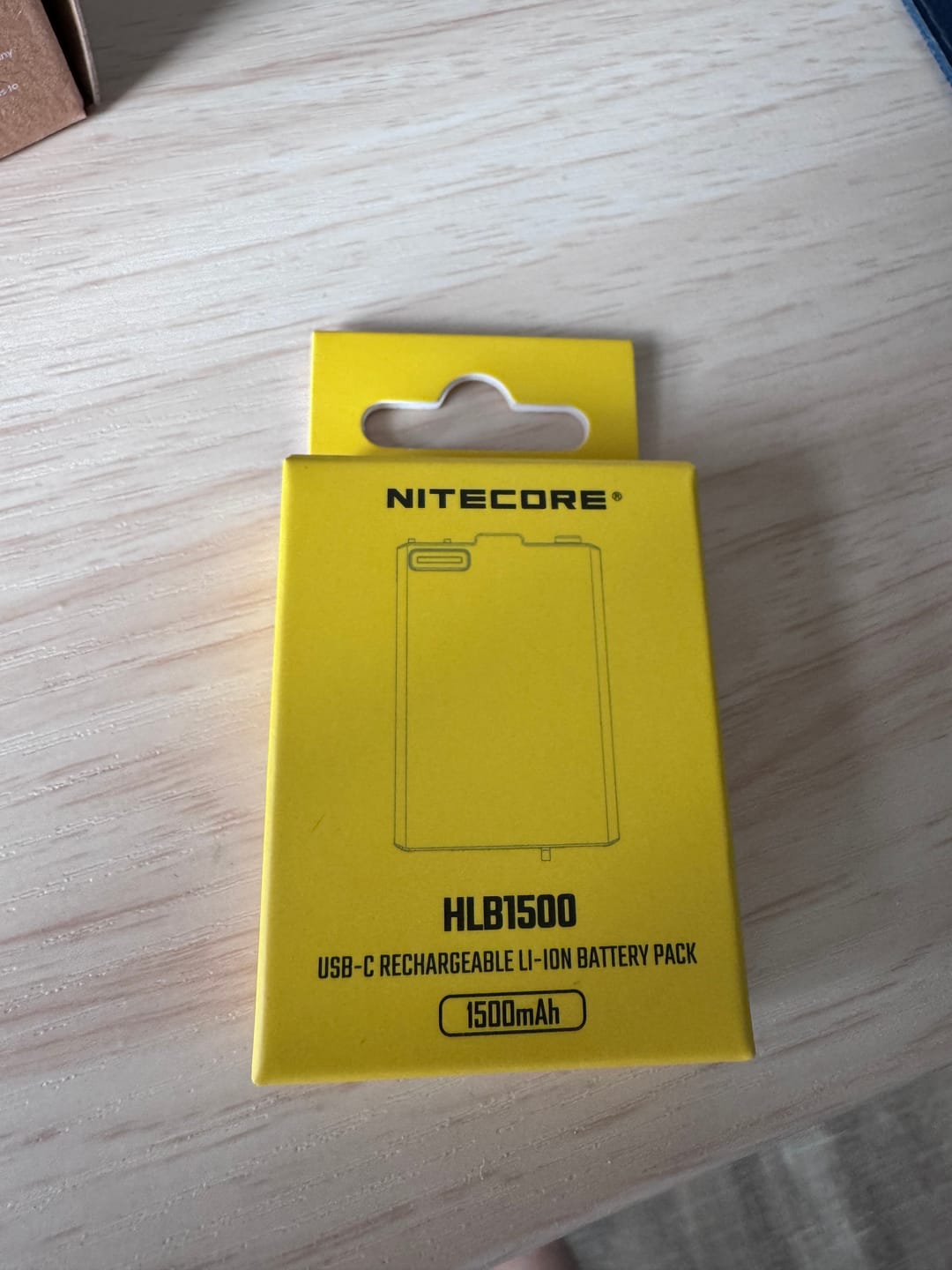 Customer photo review of HLB1500 Battery (1500mAh)