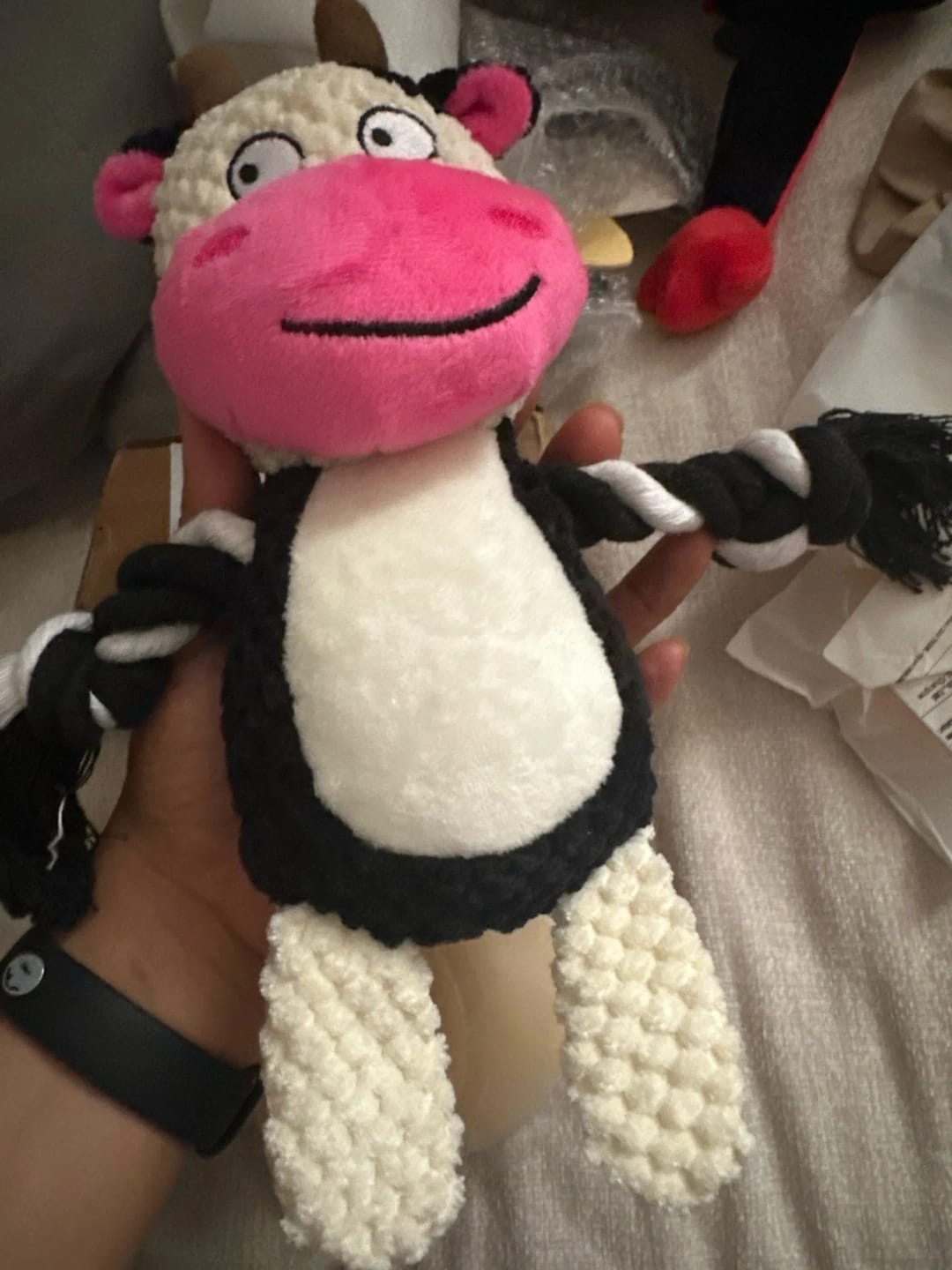 Customer photo review of Paw-Friends™-Plushies – Designed for Furry Friends Who Destroy Everything