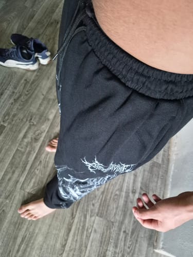 Customer photo review of Void Tech™ Fallen Knight Short Sleeve Compression [VOID BLACK]