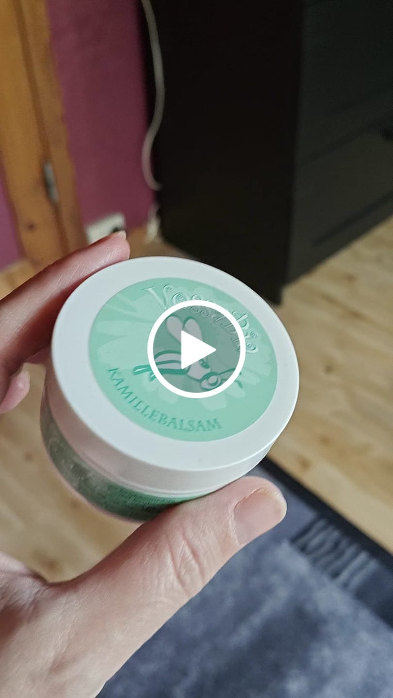 Vídeo reseña de un cliente sobre el bálsamo de manzanilla.