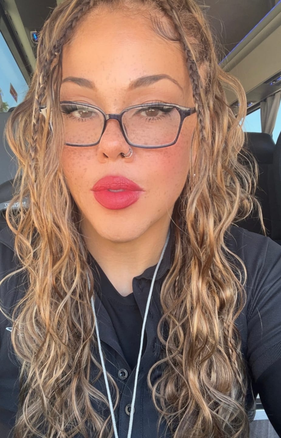 Customer photo review of #4/27/30 Mix Color Blend Body Wave Human Crochet Hair