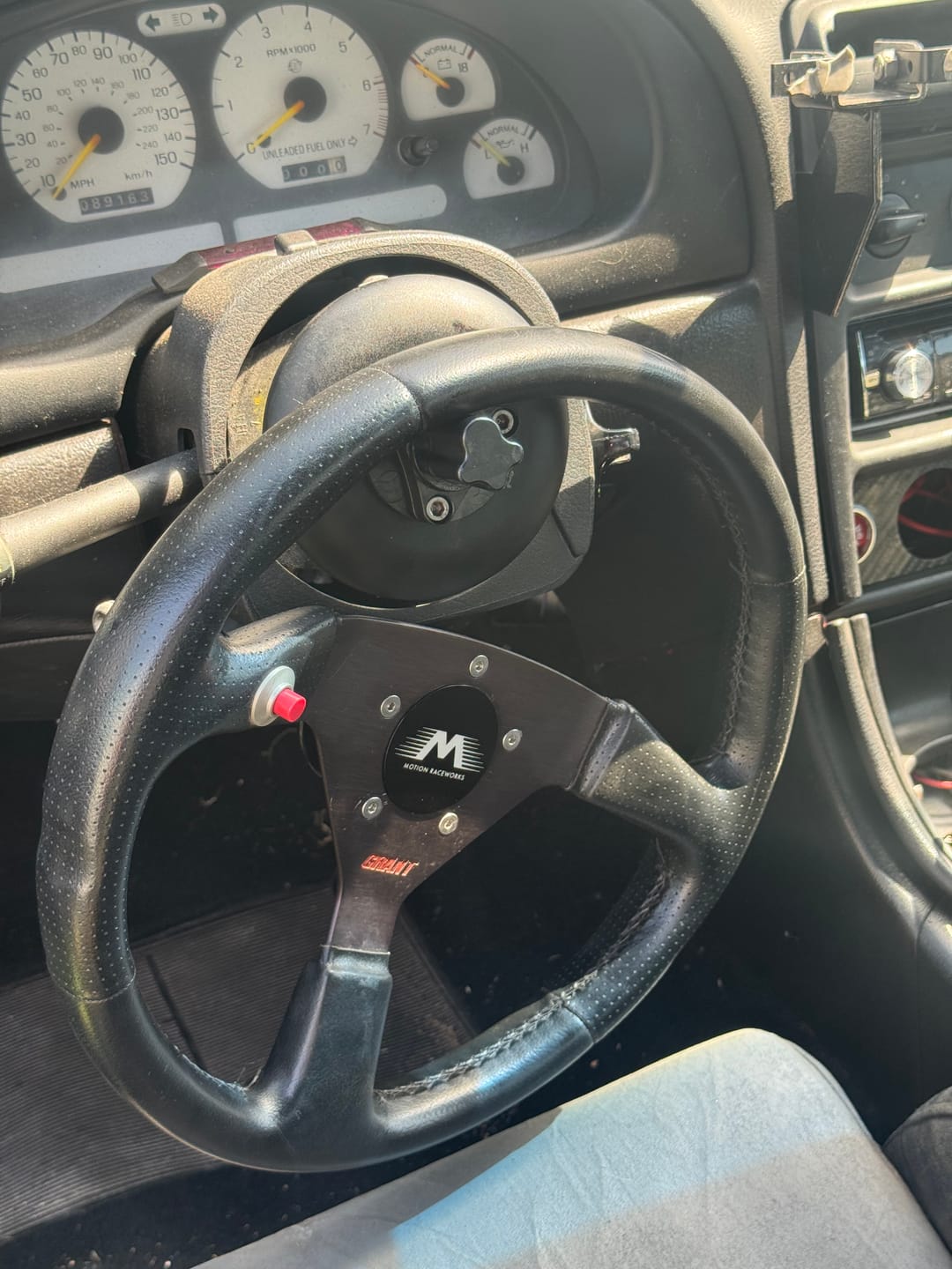 Customer photo review of Motion GM/Ford Bolt-On SFI Steering Quick Release Hub 5/6 Bolt Pattern 15-270