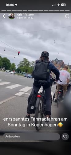 Kundenbewertung mit Foto zu The Rolltop 21L