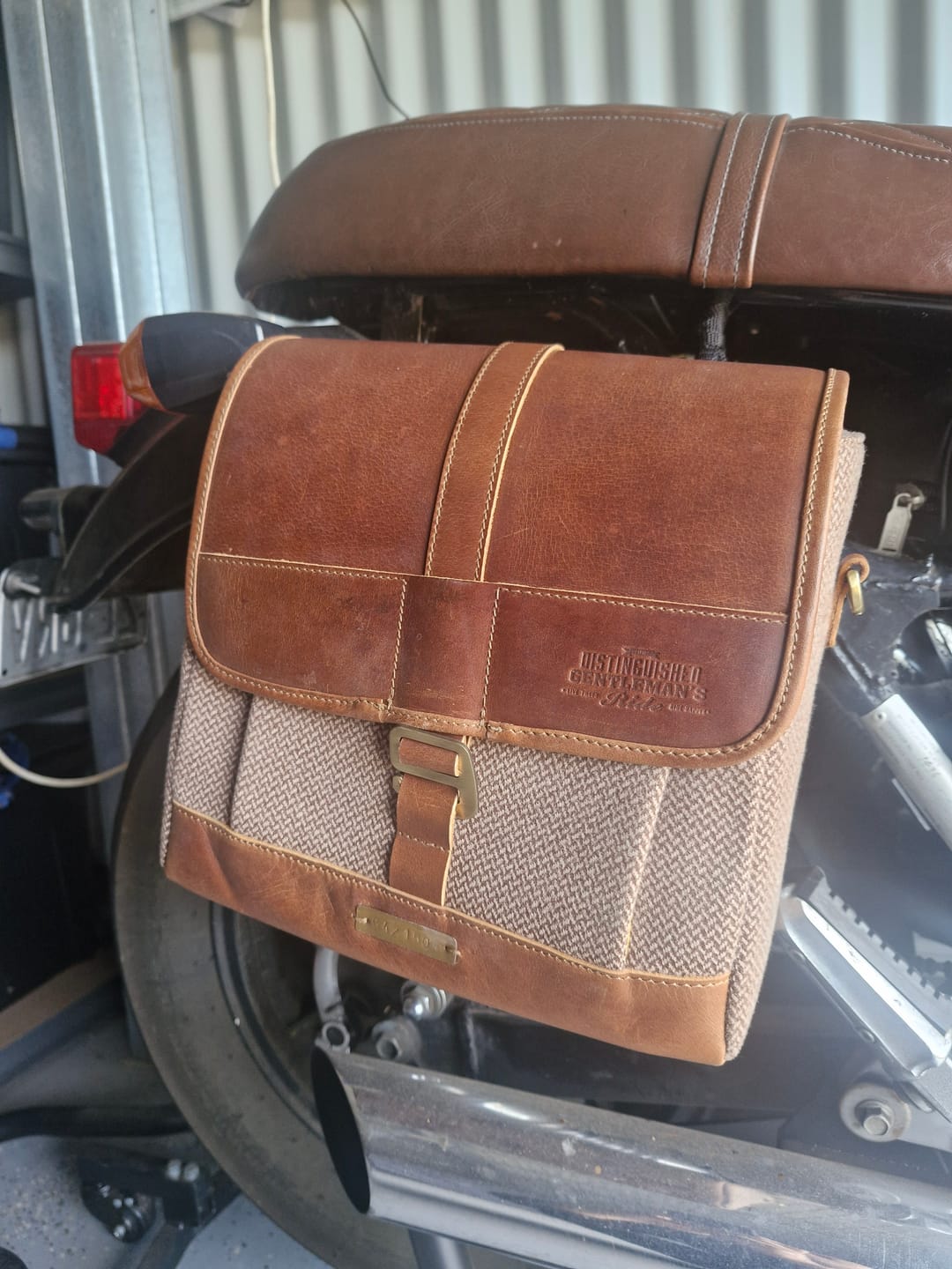 Customer photo review of dgr x trip machine wayfarer pannier