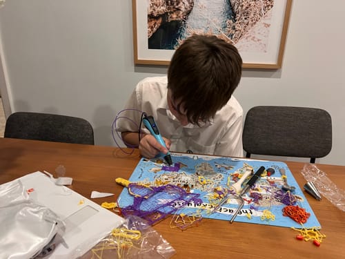 Customer photo review of 3D Drawing Printing Pen