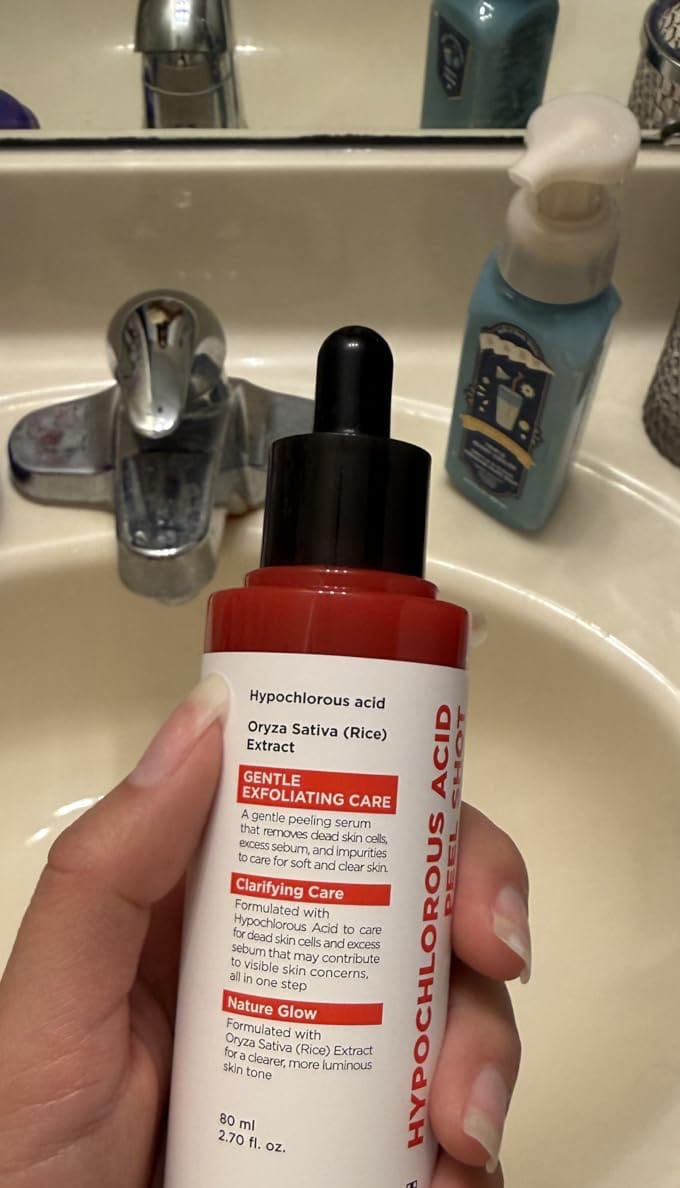 Customer photo review of PEEL SHOT | Оризова ампула