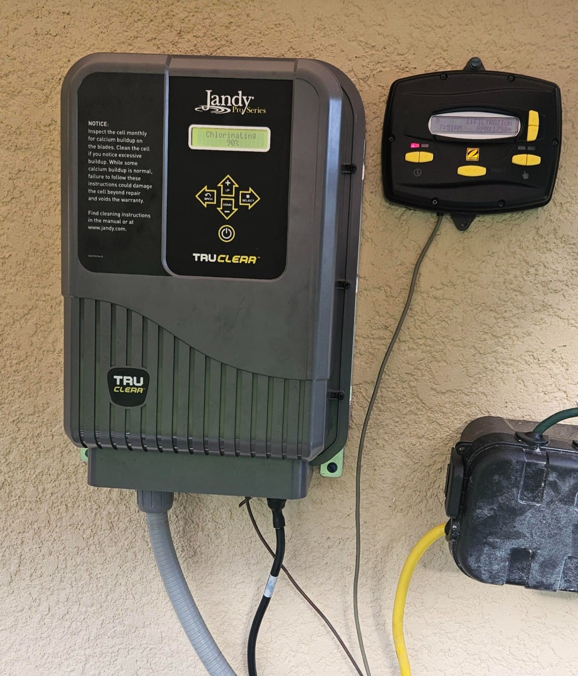 Customer photo review of Zodiac Jandy Pump Controller, 200 ft Mount