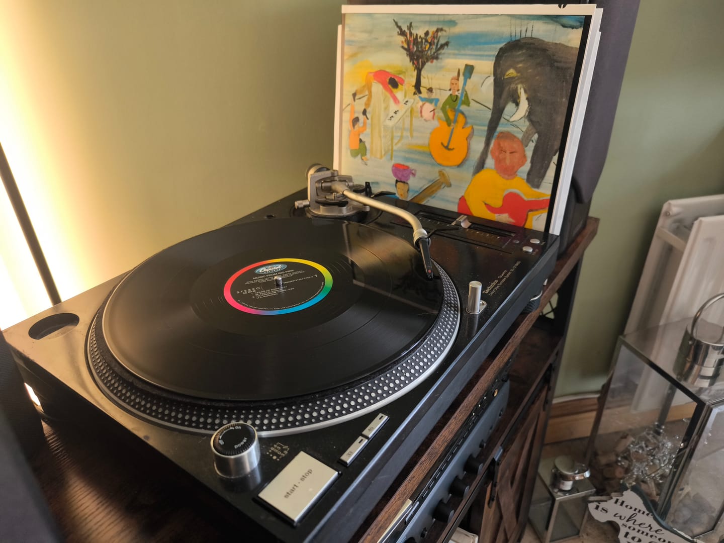 Customer photo review of Music from Big Pink - The Band [VINYL]