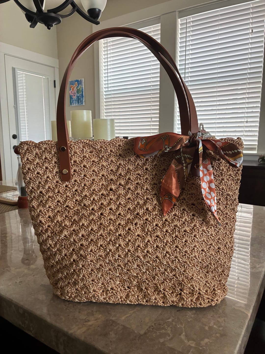 Customer photo review of CrochetPark™ Aveline crochet Shoulder Bag Kit