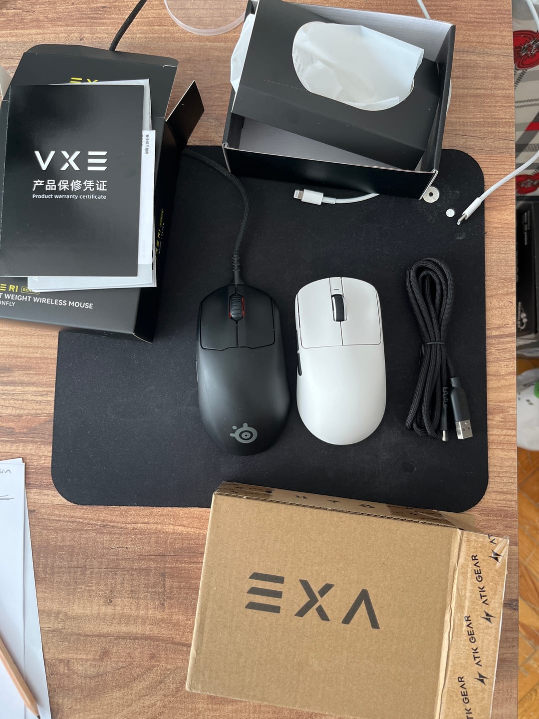 Customer photo review of VXE Dragonfly R1 Wireless Mouse