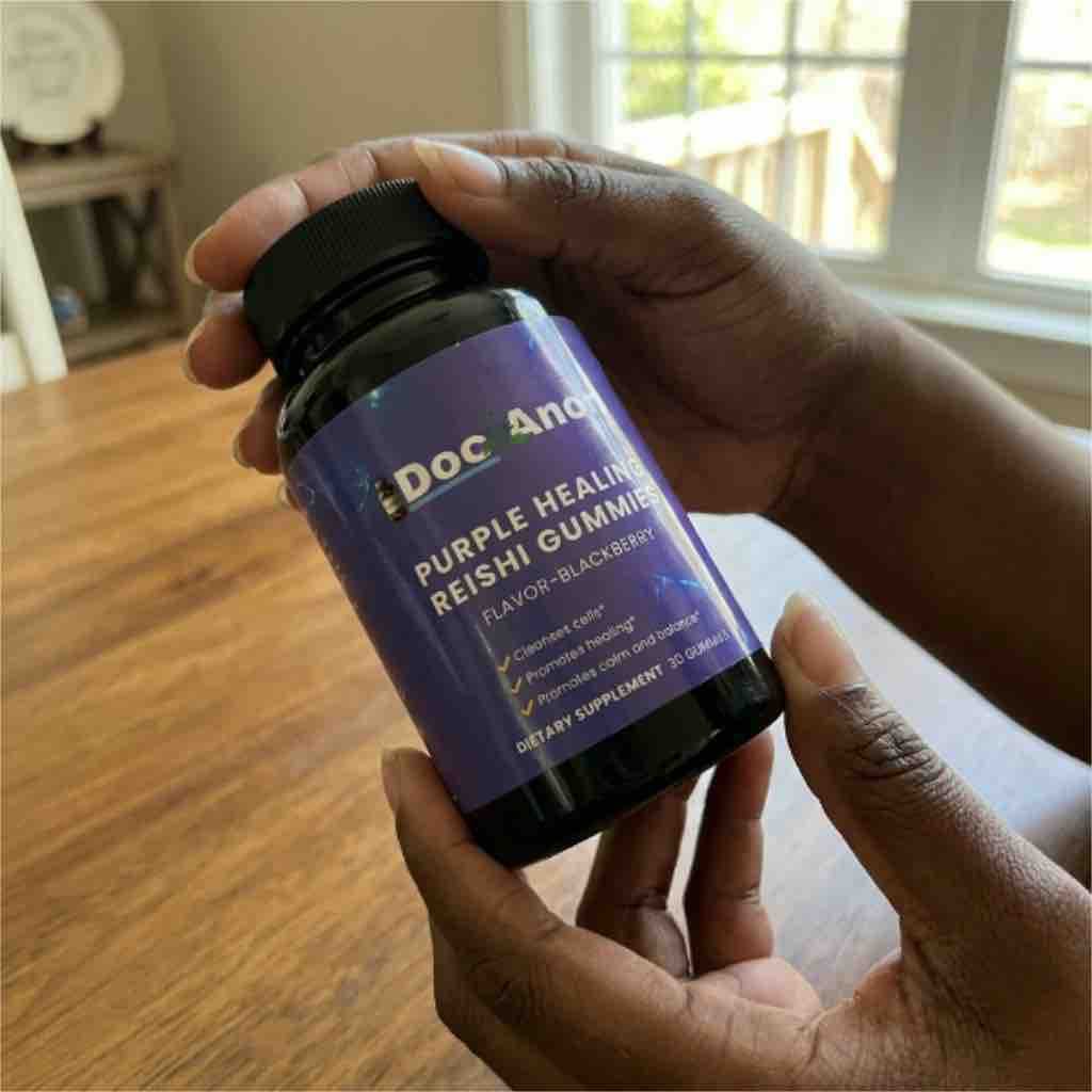 Customer photo review of DR SEBI'S HEALING PURPLE GUMMY