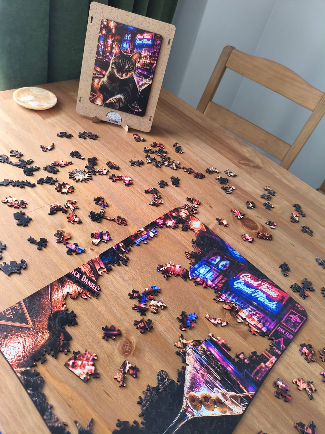 Customer photo review of Kişisel Tasarım - Ahşap Puzzle