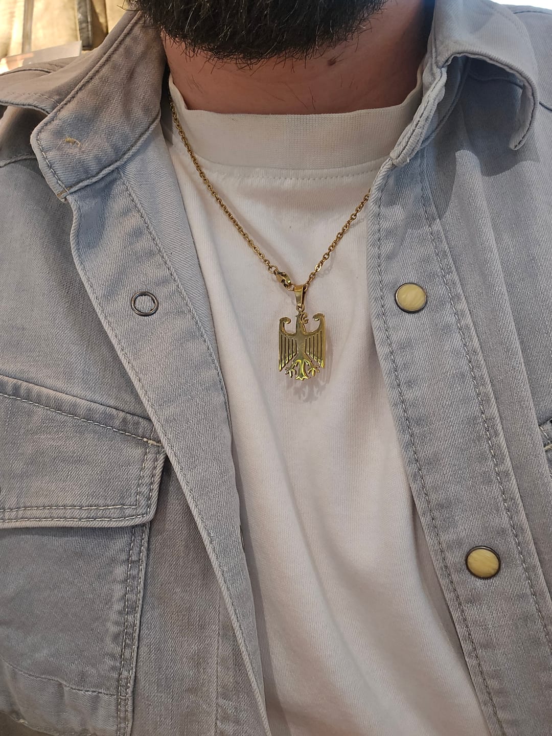 Customer photo review of Deutschland Adler Kette