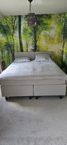 Customer photo review of Boxspring Relax (Extra hoge instap)