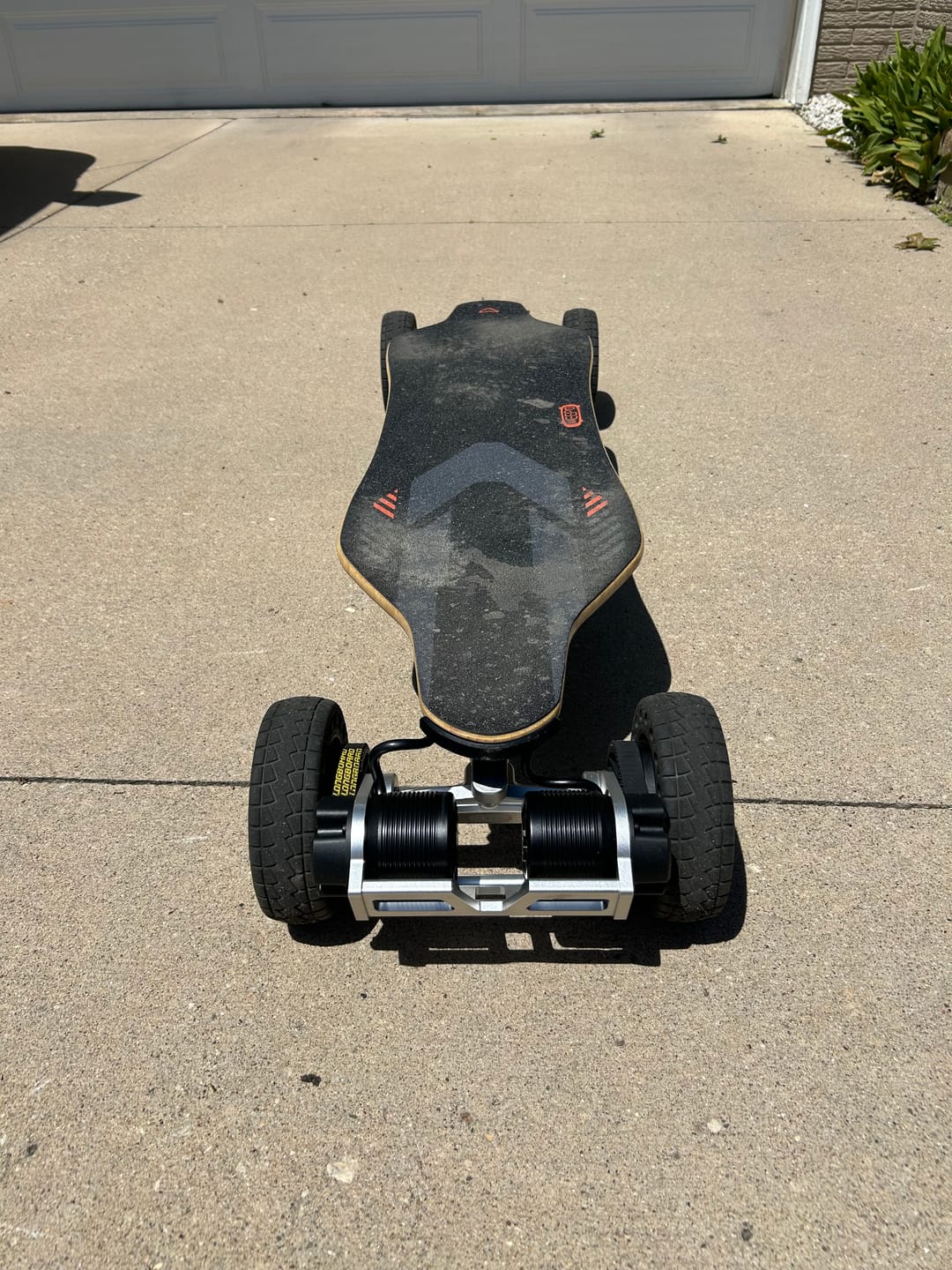 Customer photo review of 150mm Honeycomb off-road  DIY Electric Skateboard  Kit for Voyager and Envy