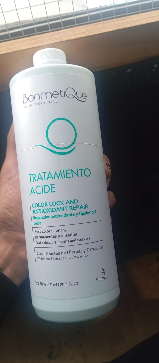 Customer photo review of Tratamiento Acido Bonmetique