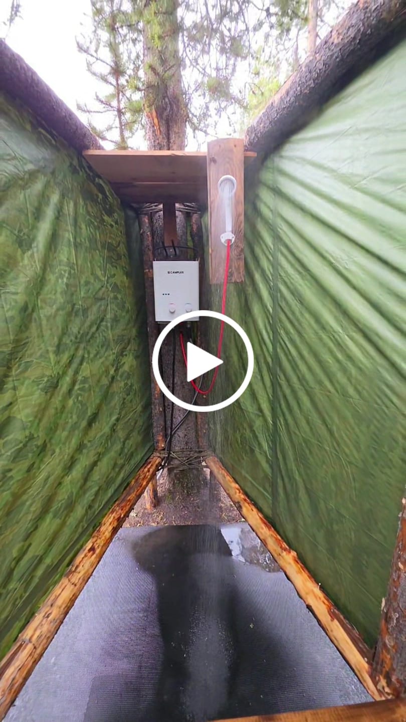Customer video review of Camplux AY132 Portable Propane Water Heater