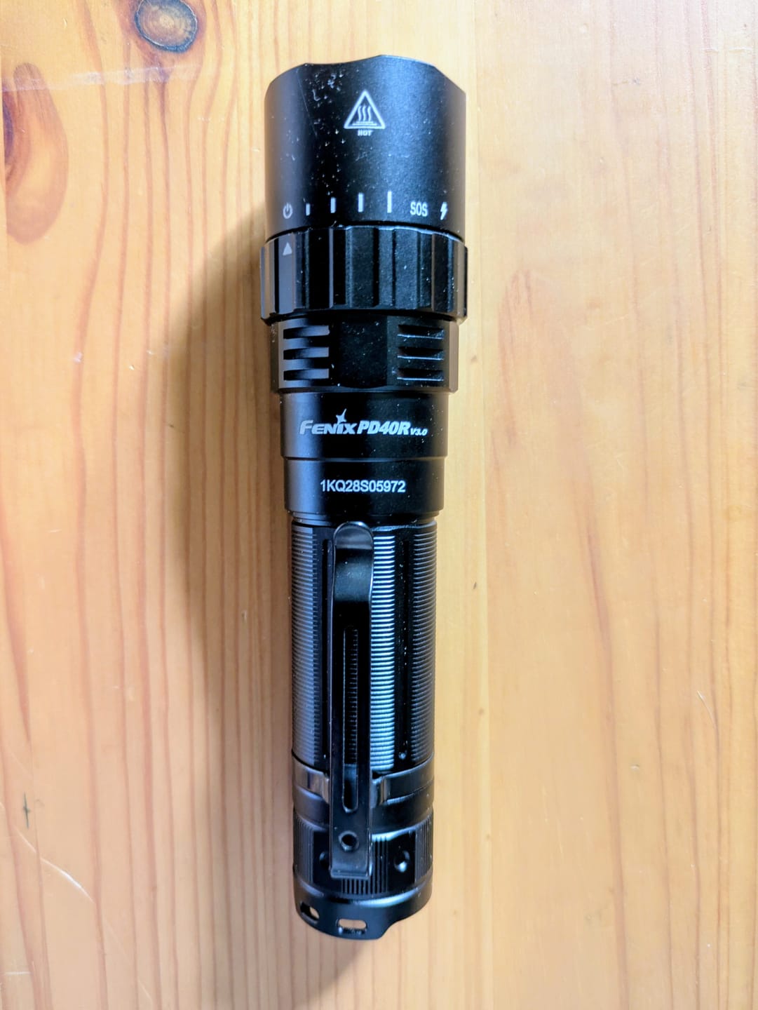 Customer photo review of Fenix PD40R V3.0 - Lampe à commutation rotative - 3000 lumens