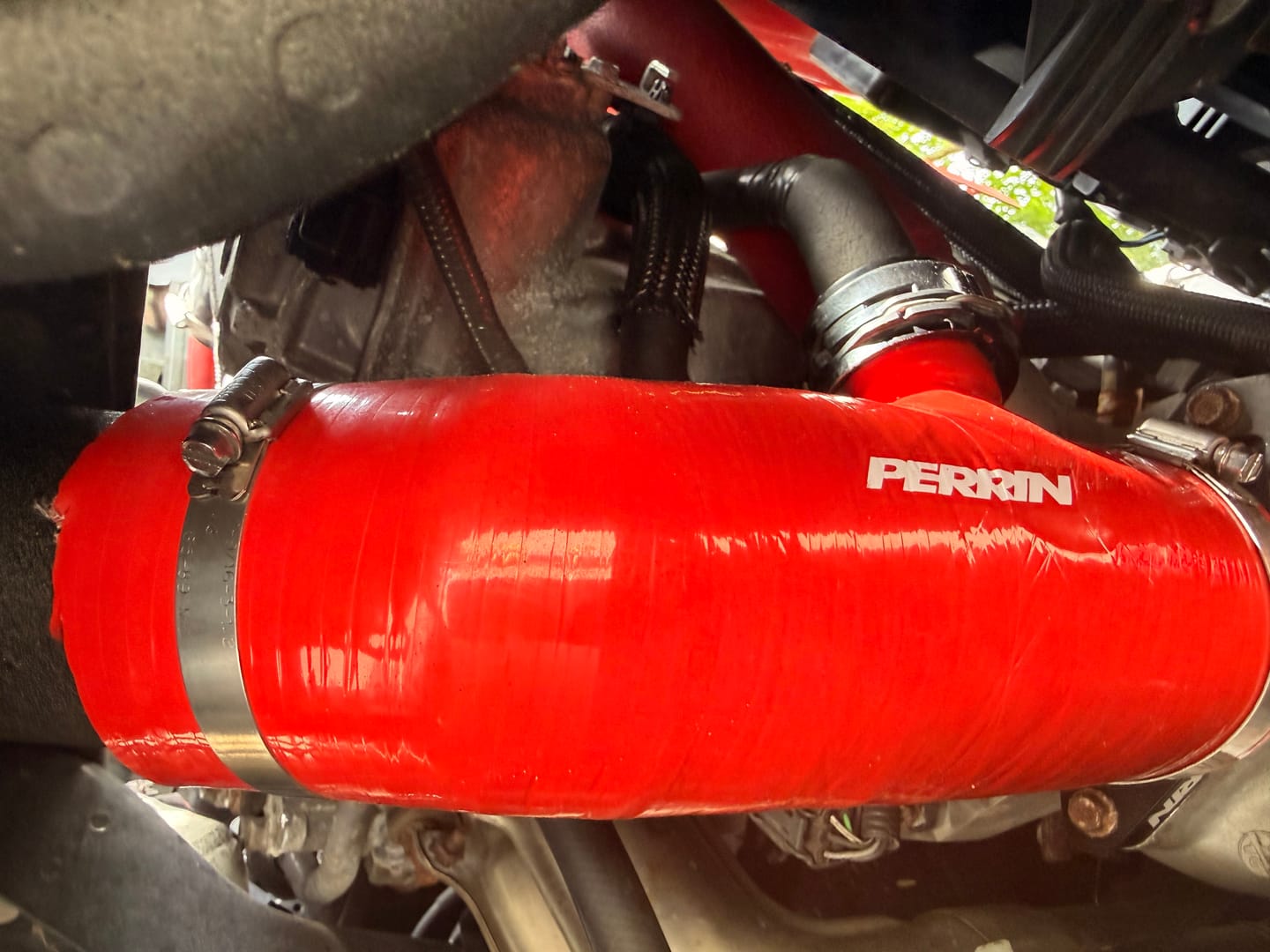 Customer photo review of Turbo Inlet Hose for 2022-2026 WRX, Outback XT, Wilderness, Legacy XT, Ascent