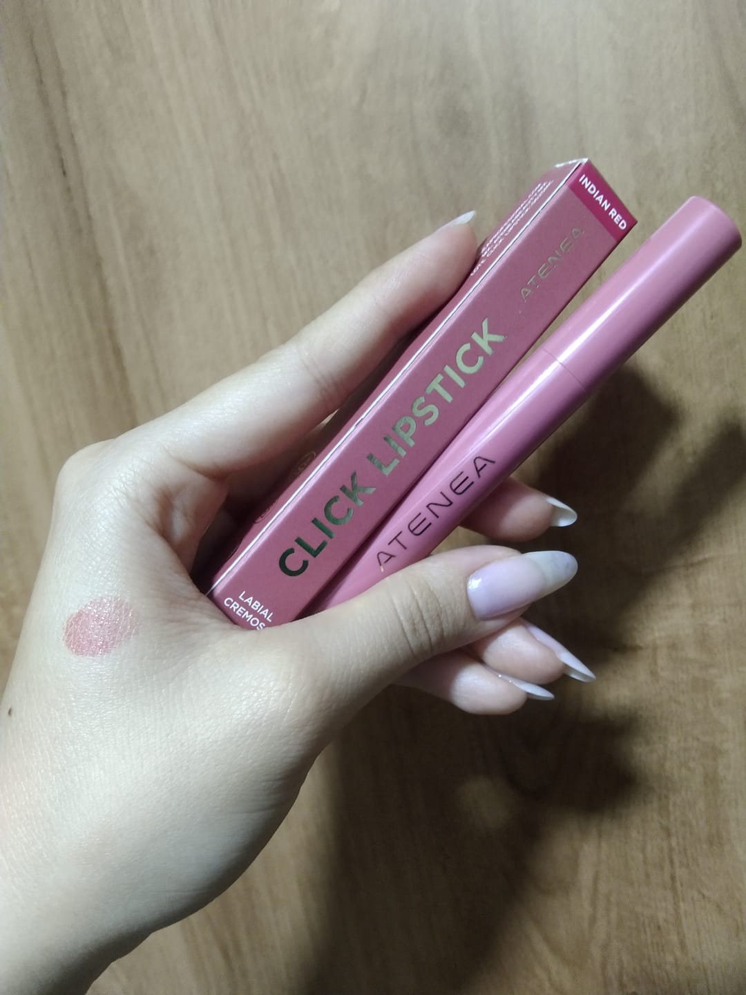 Customer photo review of CLICK LIPSTICK SUBLIME