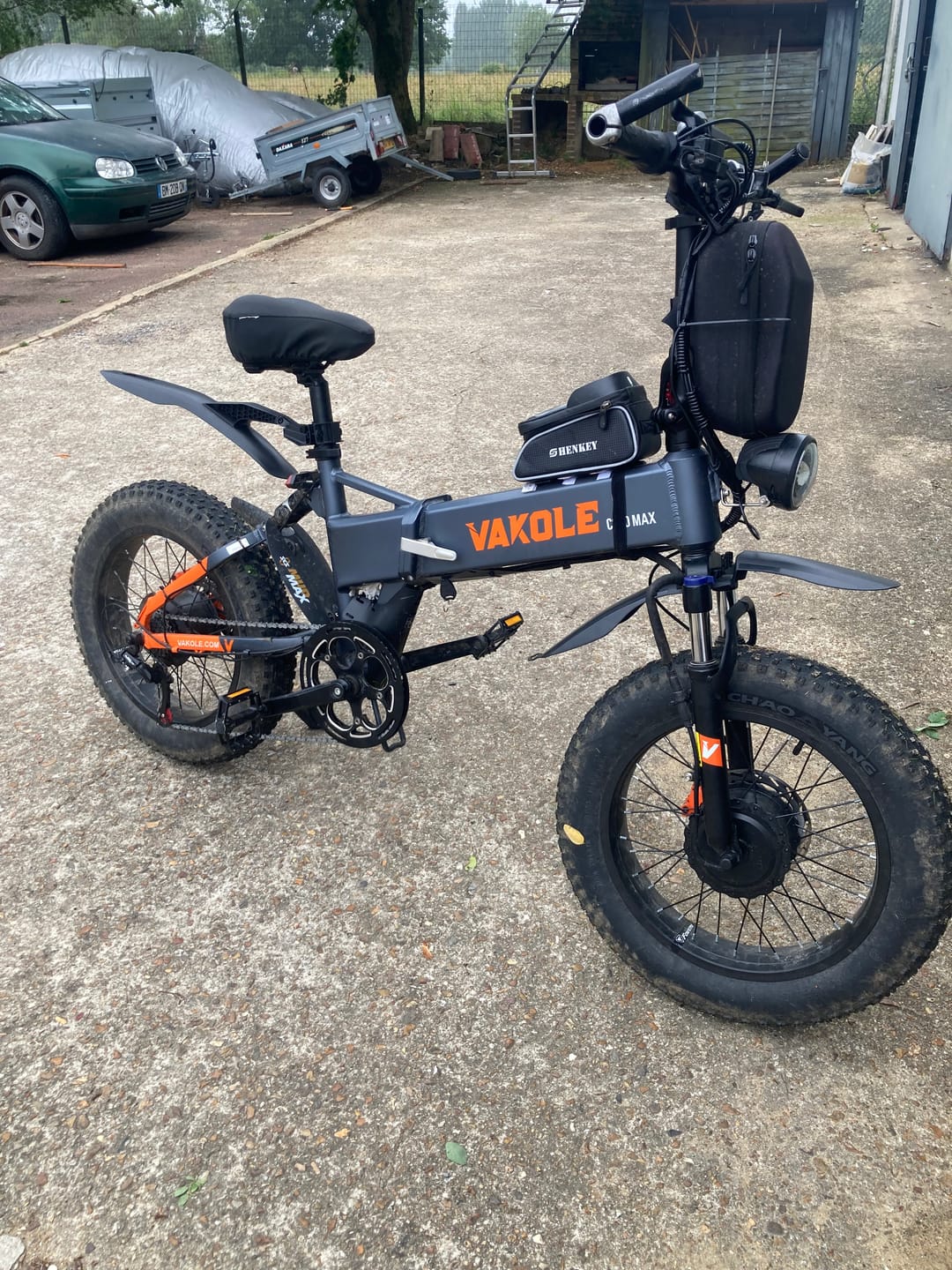 Customer photo review of Vakole CO20 MAX 750W*2 Dual Motor 20" Folding Fat Bike 960Wh with Torque Sensor 20Ah Battery