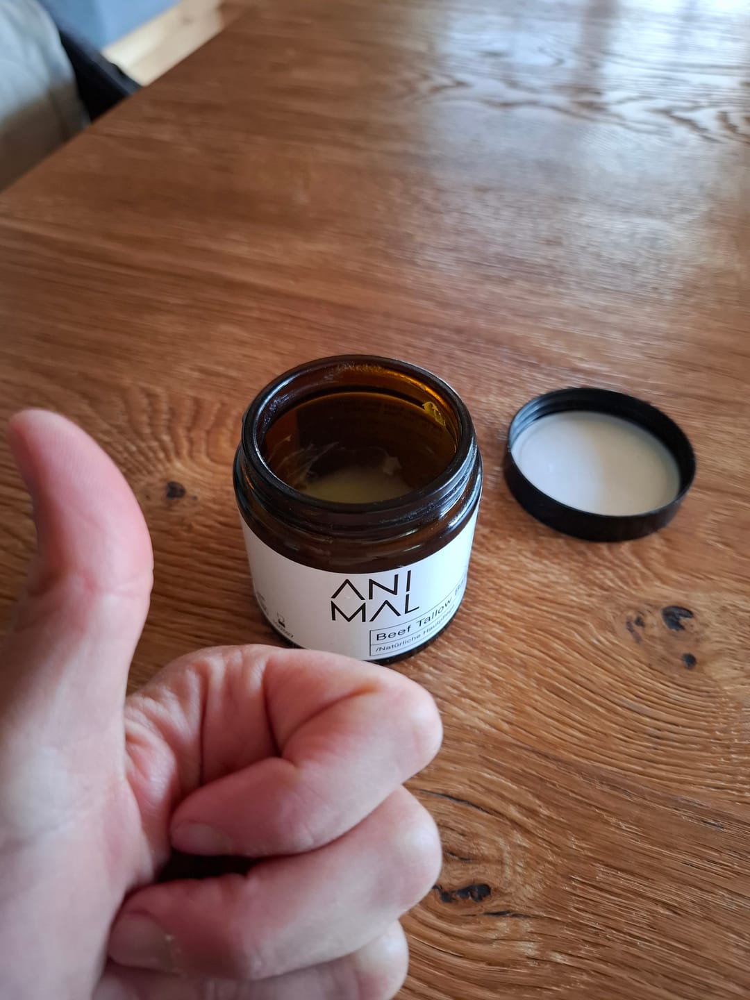 Customer photo review of Beef Tallow Balm - Rindertalg Hautpflege - 110ml