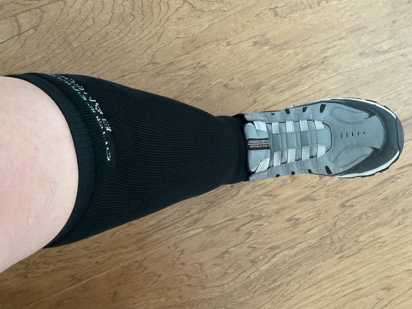 Customer photo review of Premium Bamboo Compression Socks
