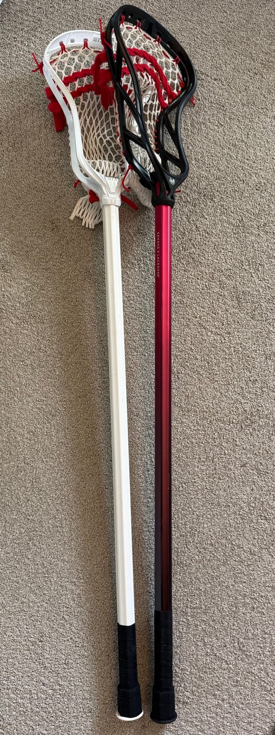 Customer photo review of Titanium 7X Lacrosse Shaft
