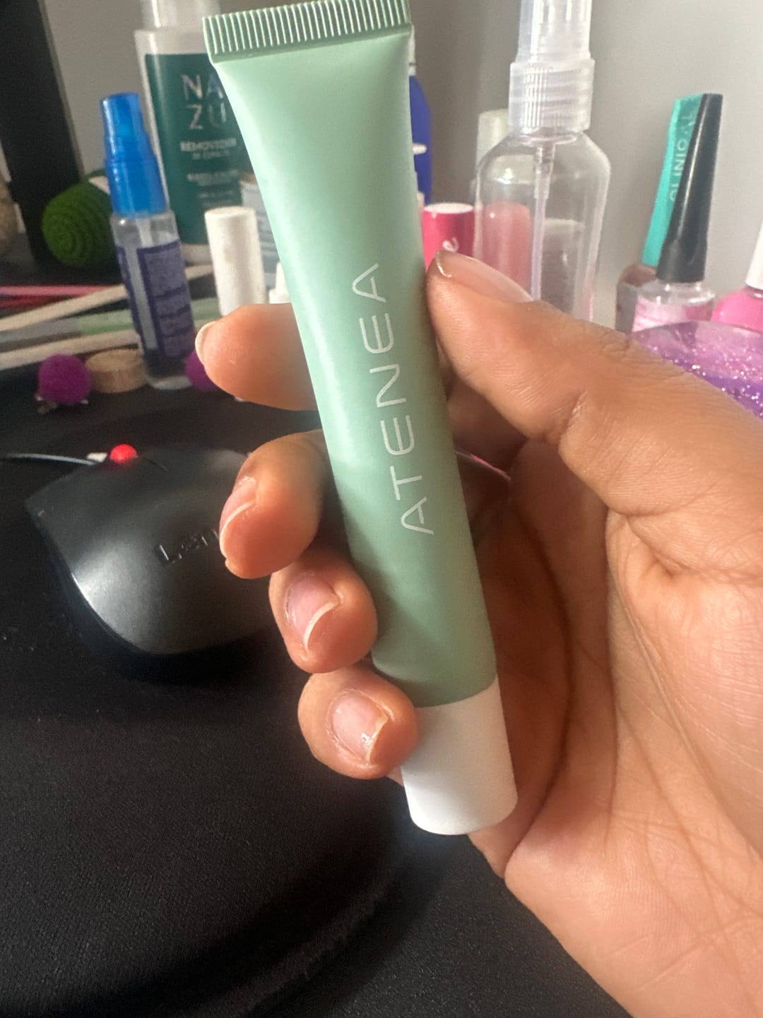 Customer photo review of PEPTIDE LIP BALM